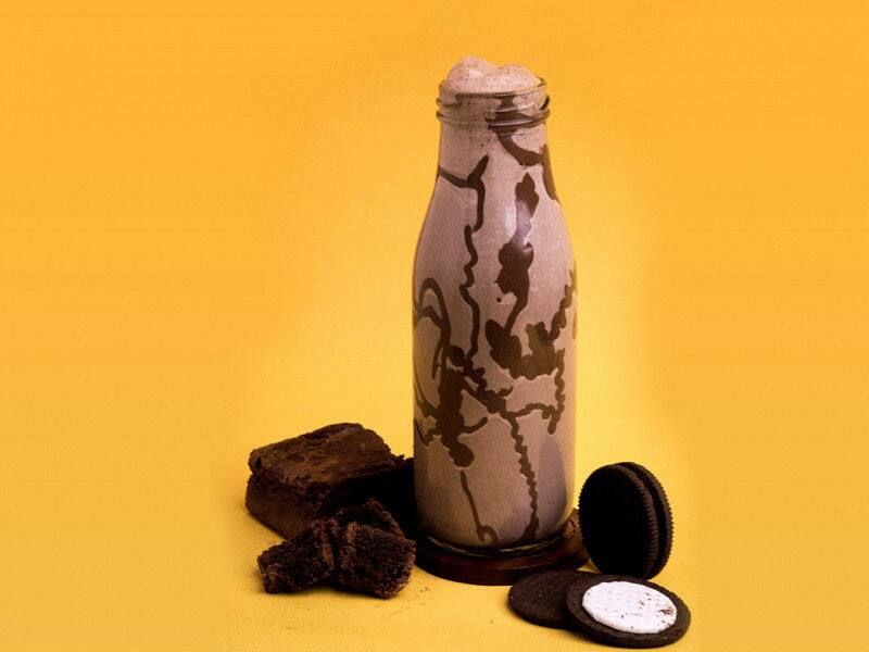 Oreo Brownie Shake