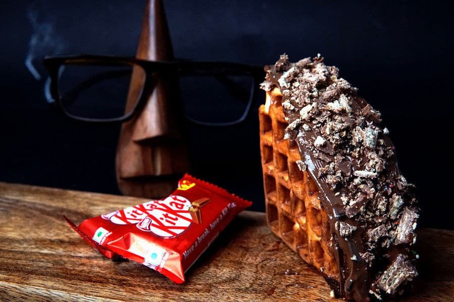 Exotic Kitkat Pocket Waffle