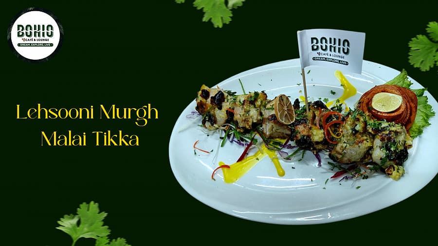 Lehsooni Murgh Malai Tikka