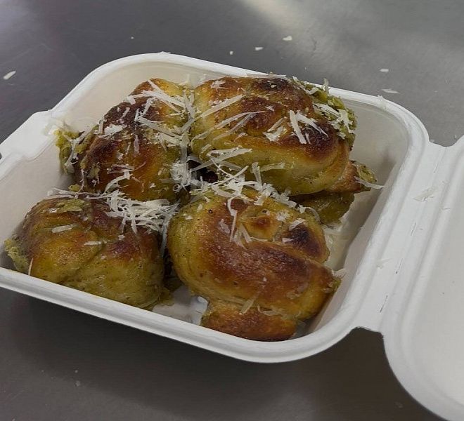 Chili Garlic Dough Knots