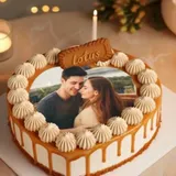 Couple Theme Photo cake- 1kg