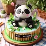 Panda cake