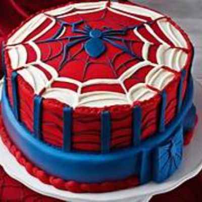 Spiderman cake