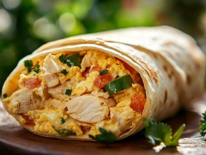 Breakfast Burrito Mushroom