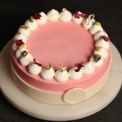 Rose and Litchi cake