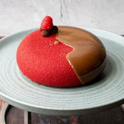 Raspberry Compote Entremet