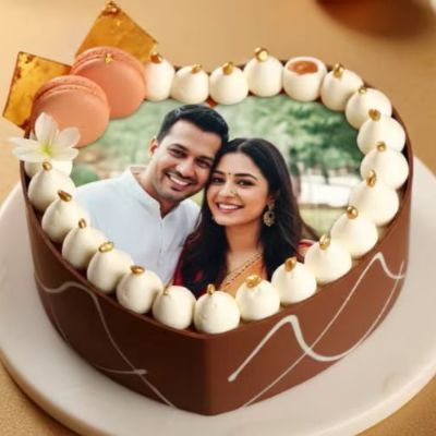Wedding Anniversary Photo cake