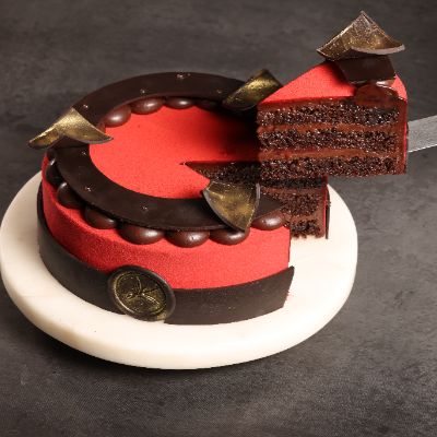 Chocolate Raspberry Cake