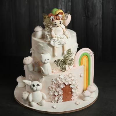 Rainbow Girl Cake