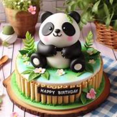 Panda cake
