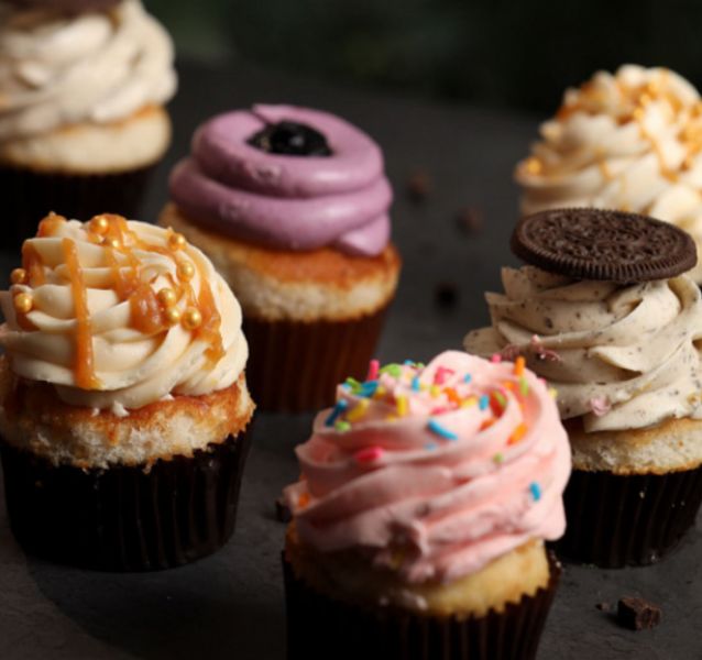 Assorted Box Of 6 Cupcakes