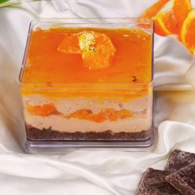 Chocolate orange Cheesecakes