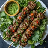 Lemongrass Chicken Skewers