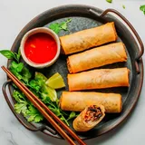 Thai Spring Rolls (Tofu, Mushroom & Glass Noodles)