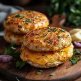 Juicy Chicken Patties - Italian Parmesan (2pc)- 150g