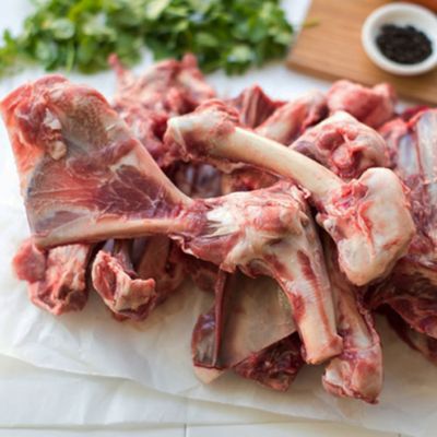 Mutton Soup Bones - Medium Cut (250g)