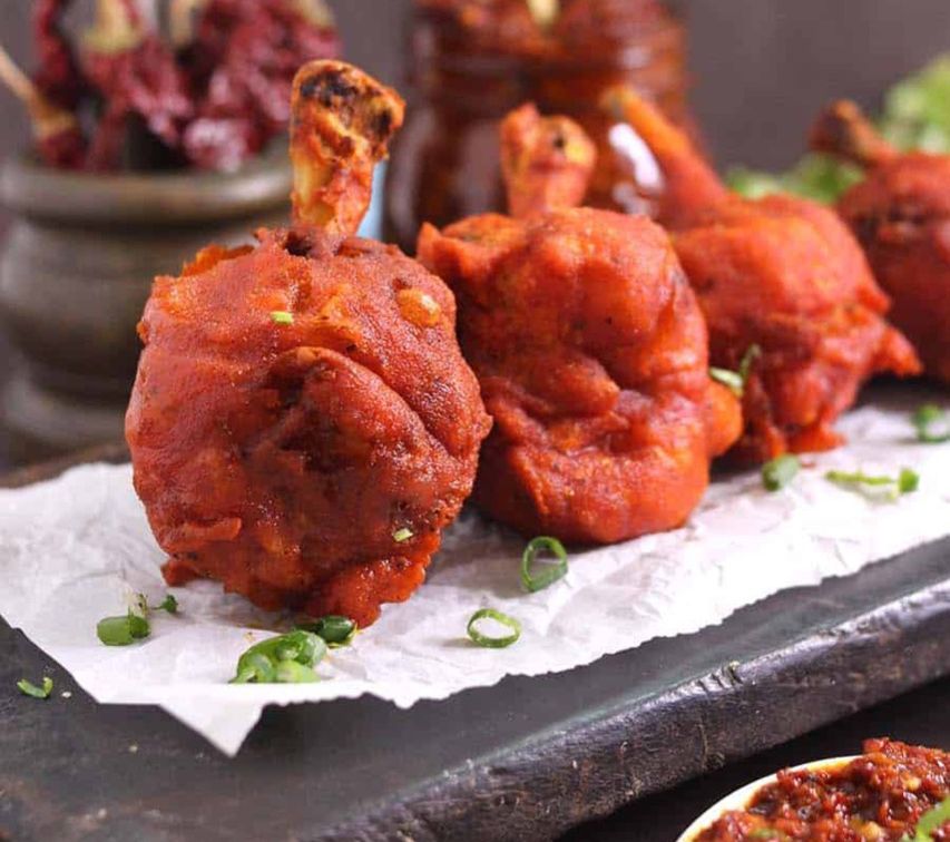 Spicy Chicken Lollypop (500g / Air Fry Or Deep Fry) - Must Try