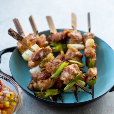 Yfc Marinated Skewers - Thai Basil Chicken (400g / 8 Skewers)