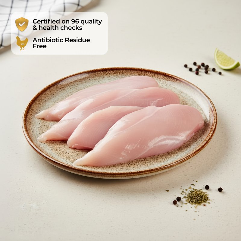 Premium Chicken Breast Sliced - 500g