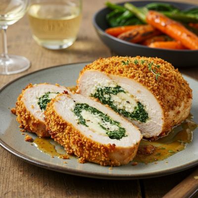 YFC Spinach & Cheese Stuffed Chicken (2 Portions)