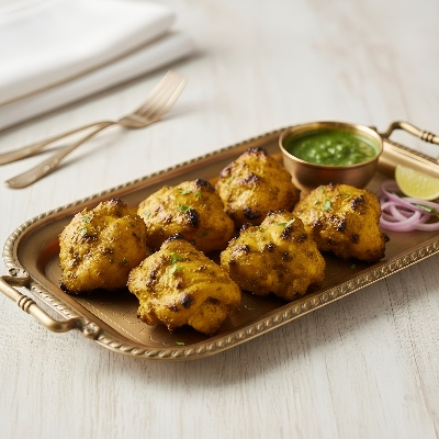 Marinated Purani Dilli Lehsuni Chicken Tikka - Chef Special