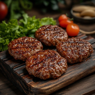 Juicy Chicken Patties - British Roast (2pc) - 150g
