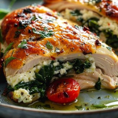 YFC Spinach & Cheese Stuffed Chicken (2 Pieces)