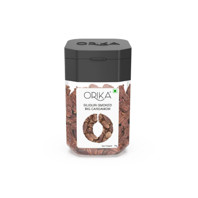 Orika Siliguri Smoked Big Cardamom (75g Jar)