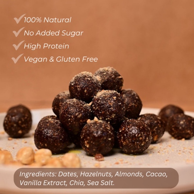 Healthy Laddoos Hazelnut Chocolate - 180g