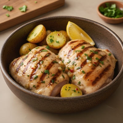 Everyday Chicken Garlic & Herbs With Baby Potatoes (2 Thigh Fillet)