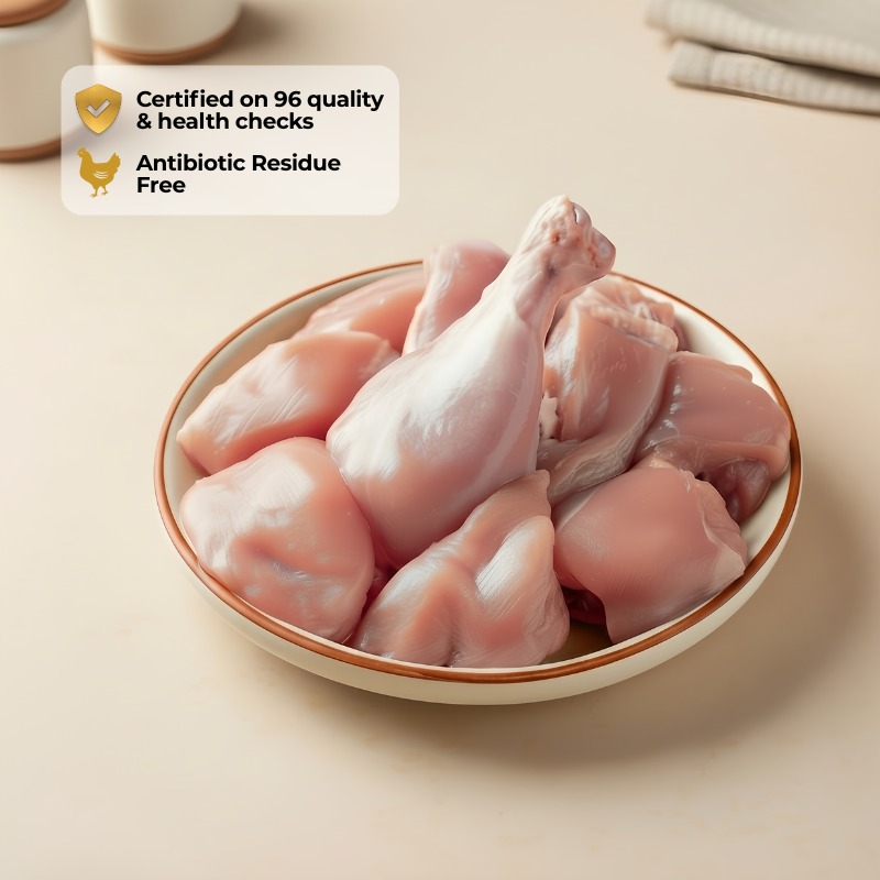 Premium Chicken Curry Cut (500g / 7 To 9 Pcs)