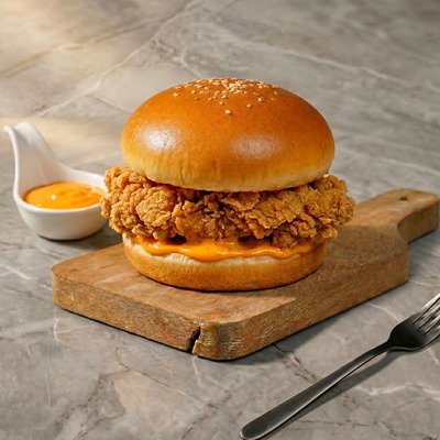 CRISPY CHICKEN BURGER
