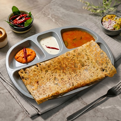 RAVA ONION PANEER MASALA DOSA