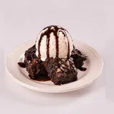 Hot Brownie With Icecream