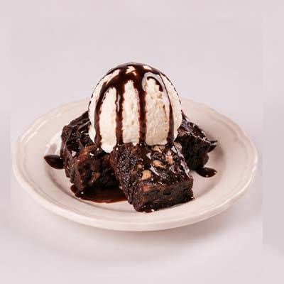Brownie With Icecream