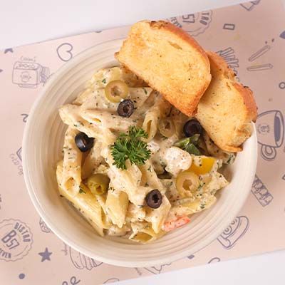 Creamy Mushroom Sauce Pasta