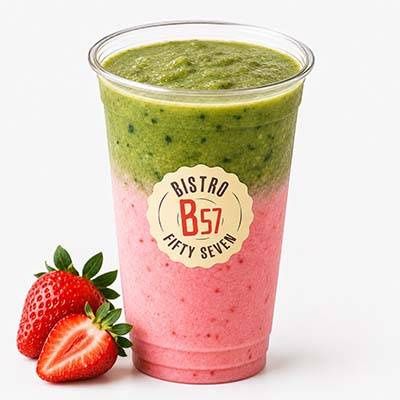 Strawberry Matcha Latte