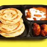 COIN PAROTTA CHICKEN KEBAB CHICKEN TIKKA MASALA COMBO