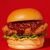 Korean Fried Chicken Burger