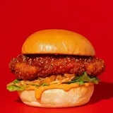 Korean Fried Paneer Burger