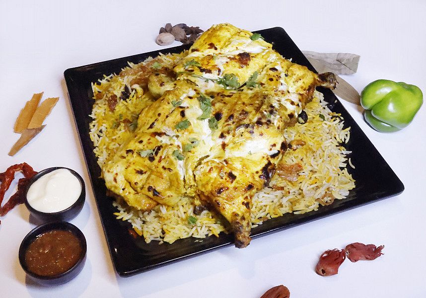 Creamy Chicken Alfaham Mandi