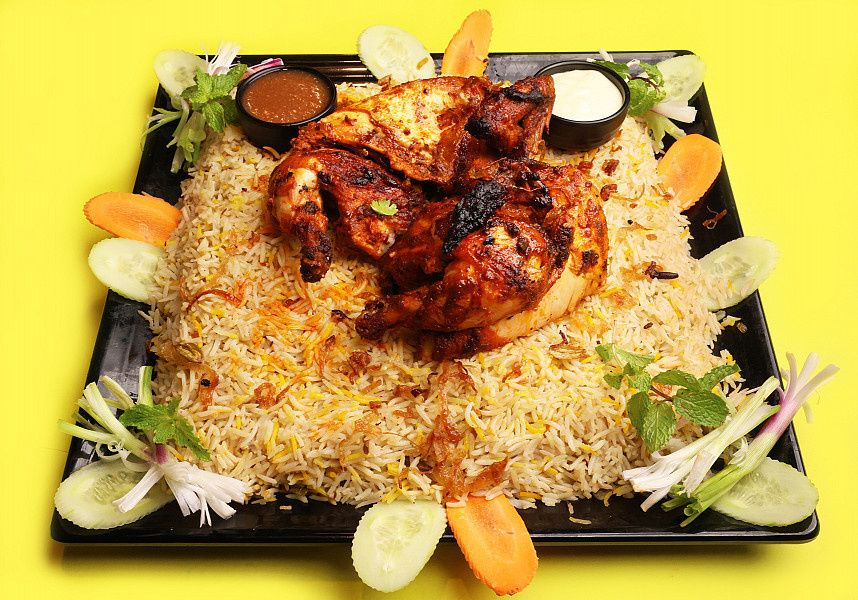 Grilled Chicken Mandi