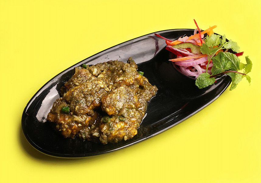 Andhra Fish Chilli Dry