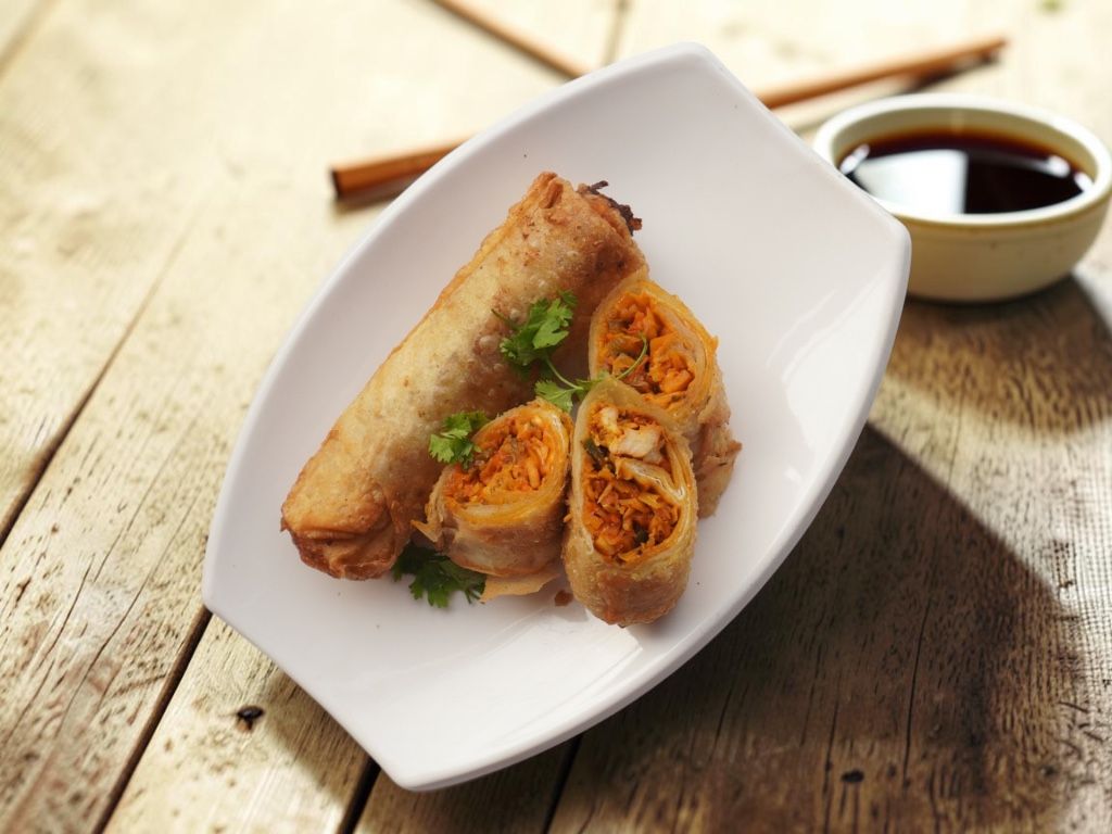 Desi Chicken Roll