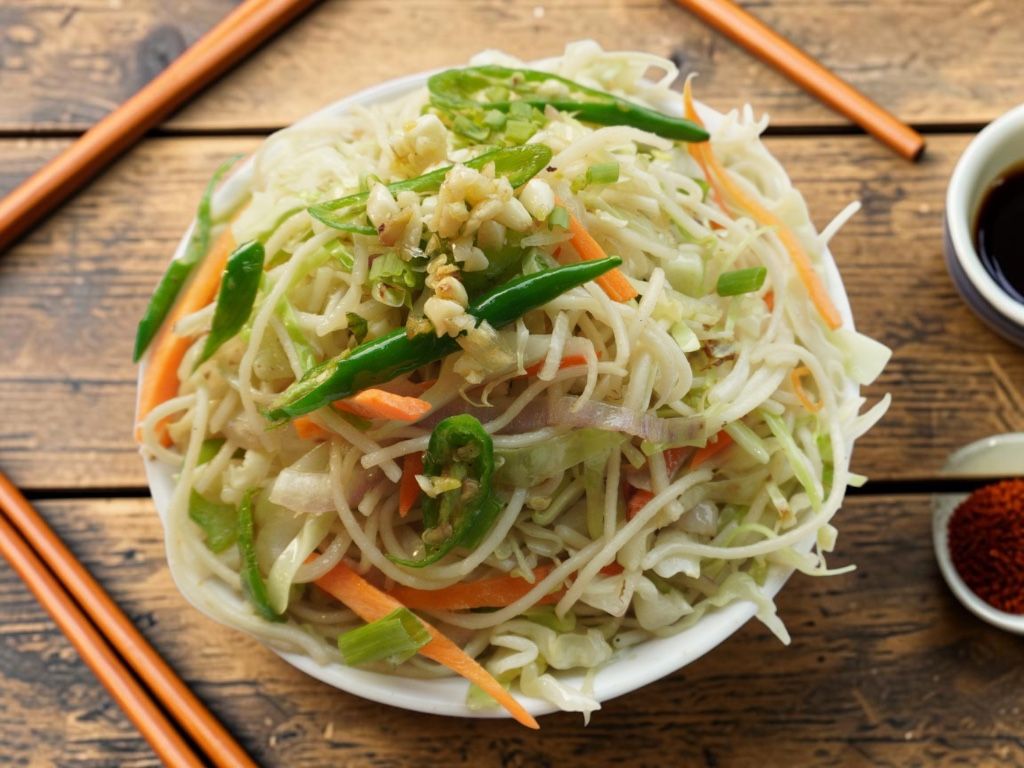 Veg Chilly-Garlic Noodles