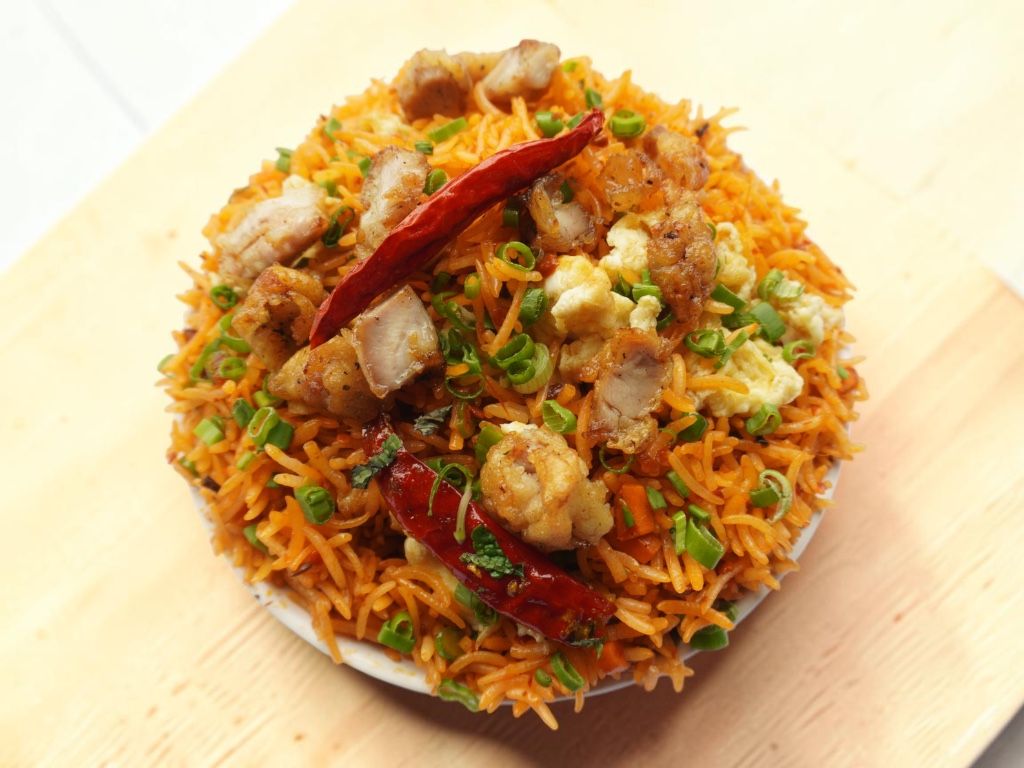 Chicken Schezwan Rice