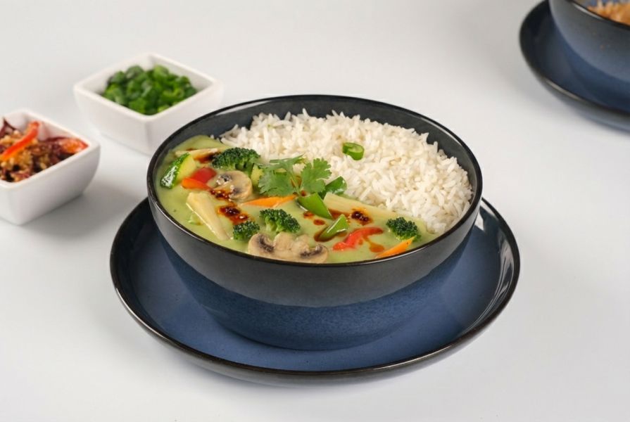 Bangkok Green Curry Vegetable Bowl