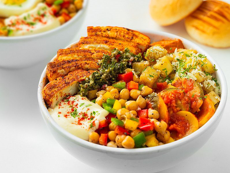 Spanish Vegetarian Rice Bowl