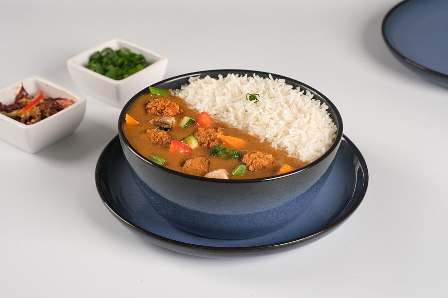Chicken Katsu Curry With Rice