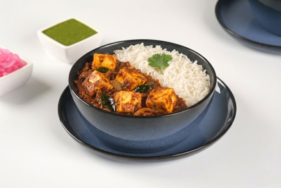 Paneer Ghee Roast & Rice